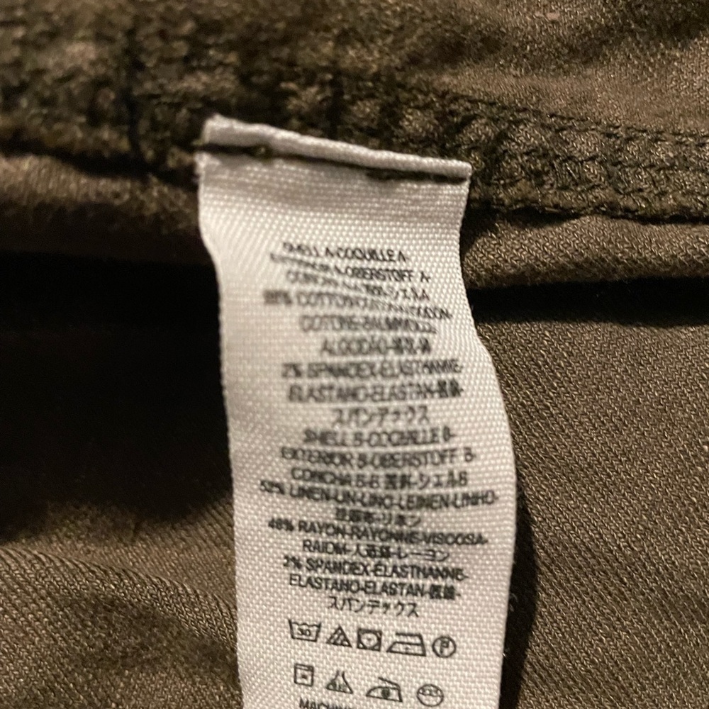 Free People Military Jacket Olive Green - Picture 8 of 9